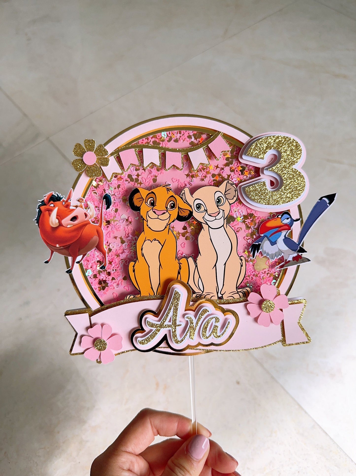 Pink Lion King