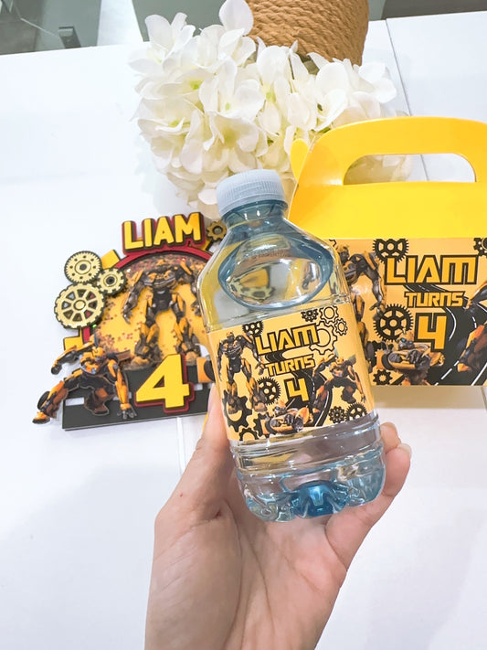 BumbleBee Mini Water Bottle Stickers 250ml