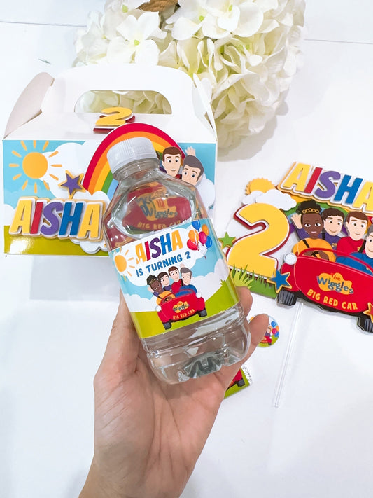 Wiggles Mini Water Bottle Stickers 250ml