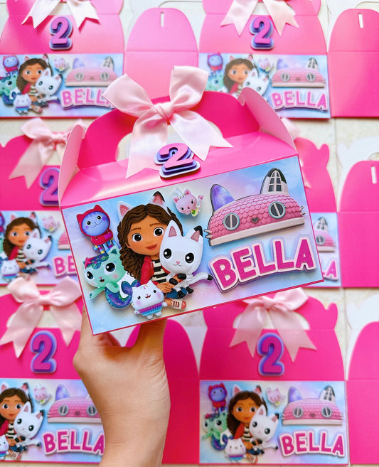 Gabby Dollhouse 3D Favour Box