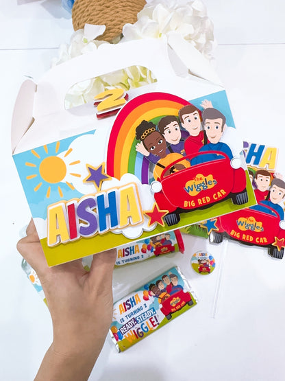 Wiggles 3D Favour Box