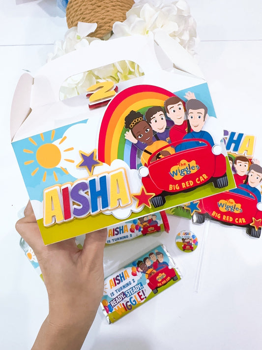 Wiggles 3D Favour Box