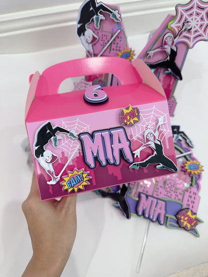 Gwen Stacey Spidergirl 3D Favour Box