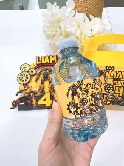 BumbleBee Mini Water Bottle Stickers 250ml
