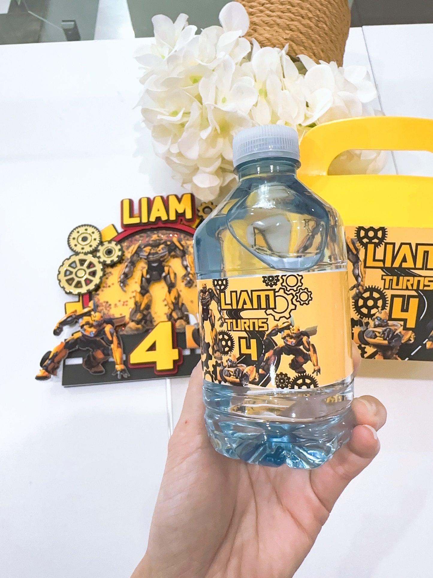 BumbleBee Mini Water Bottle Stickers 250ml