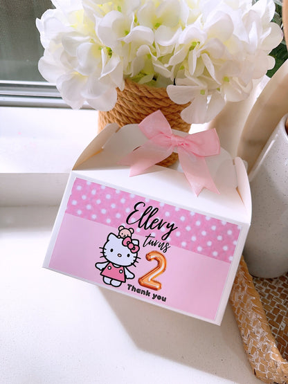 Hello Kitty Sticker Favour Box