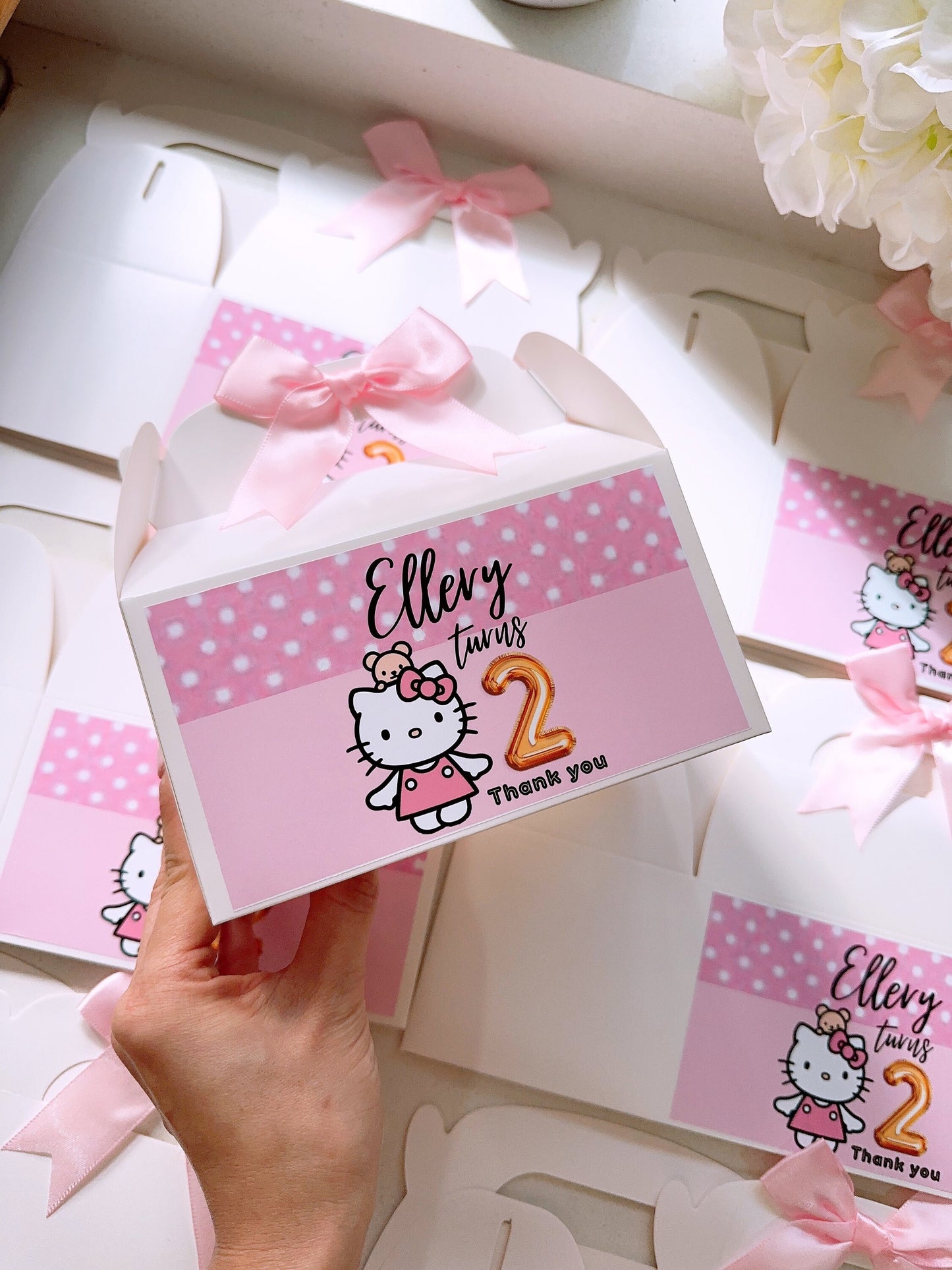 Hello Kitty Sticker Favour Box