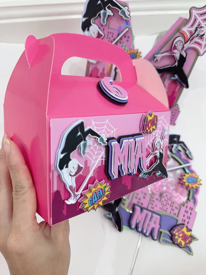 Gwen Stacey Spidergirl 3D Favour Box