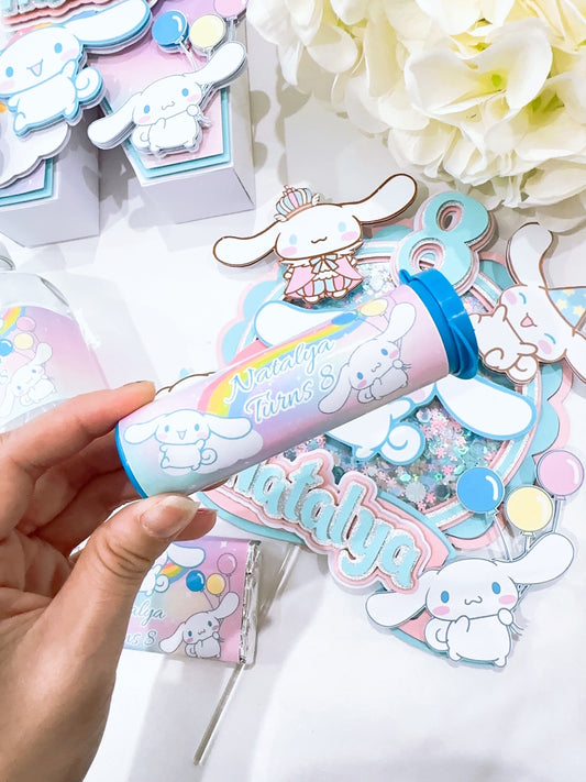CinnamonRoll Mini M&M Chocolate Tubes Stickers