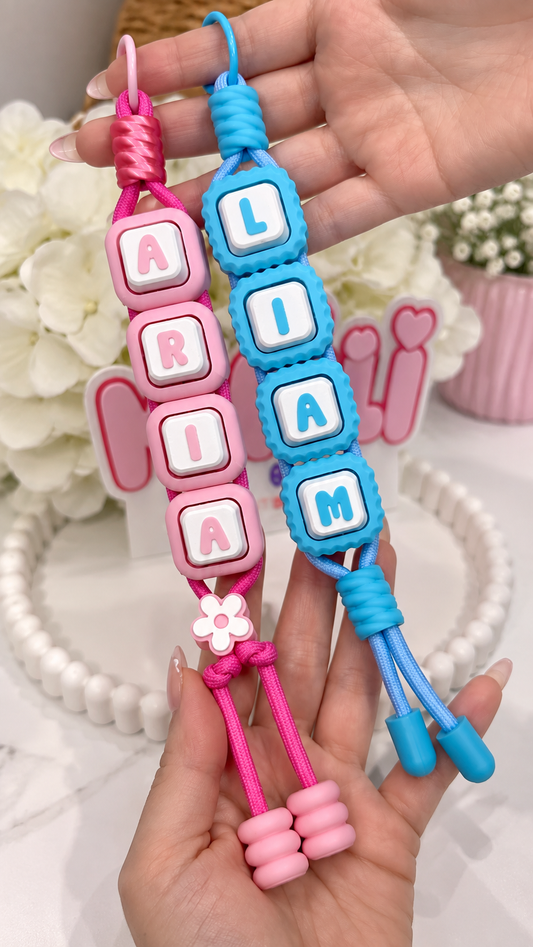 Personalised Chunky Clicker Keyring