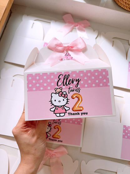 Hello Kitty Sticker Favour Box