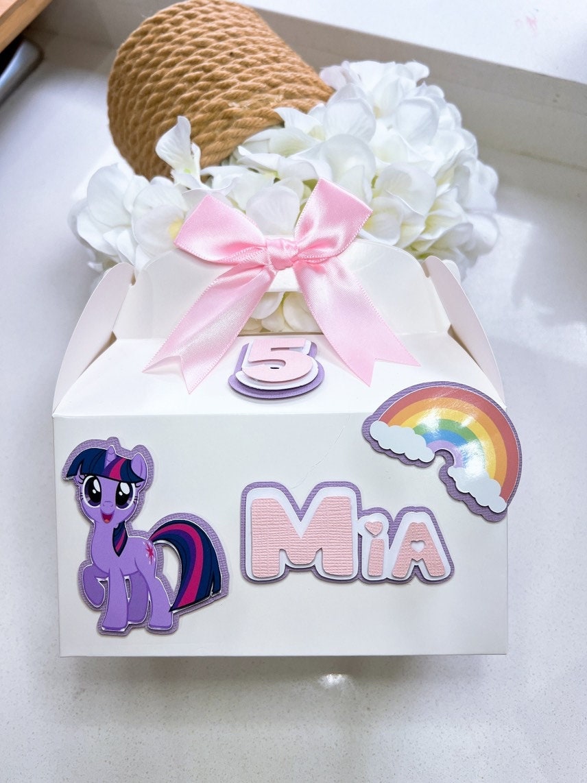 My little Pony 3D Favour Box