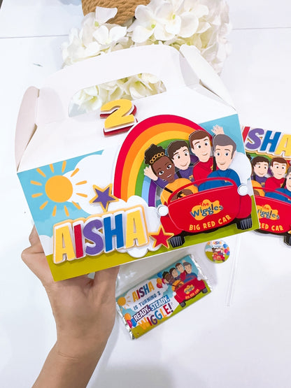 Wiggles 3D Favour Box