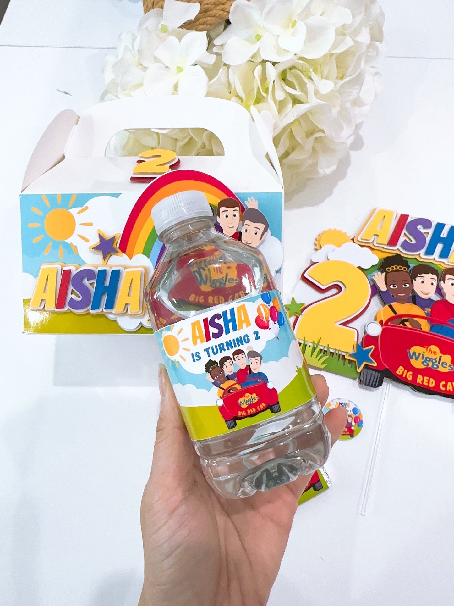 Wiggles Mini Water Bottle Stickers 250ml