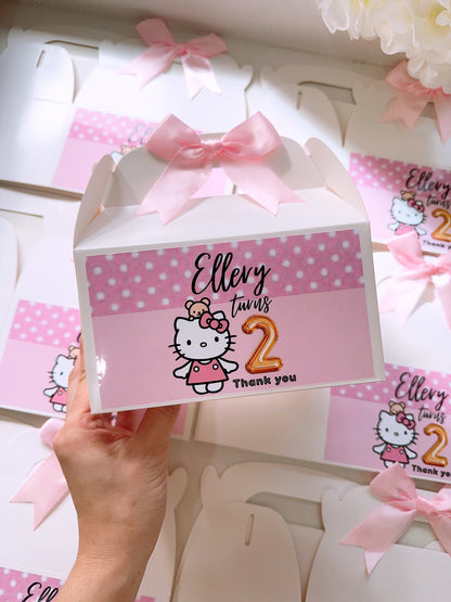Hello Kitty Sticker Favour Box