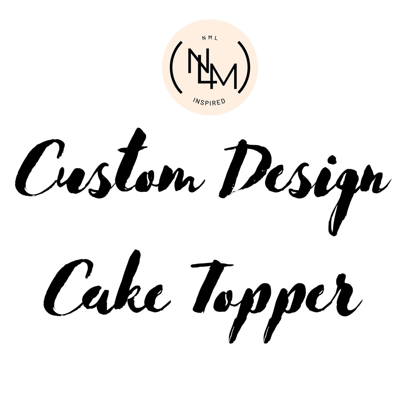 Custom Cake Topper