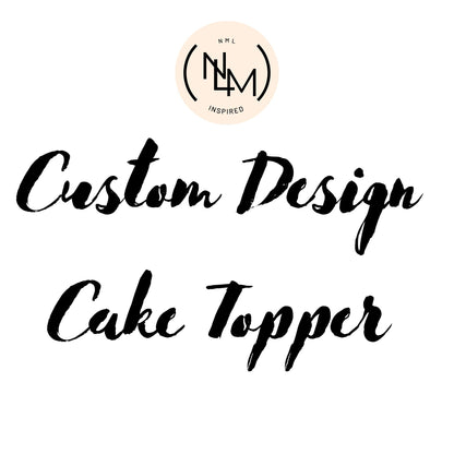 Custom Cake Topper
