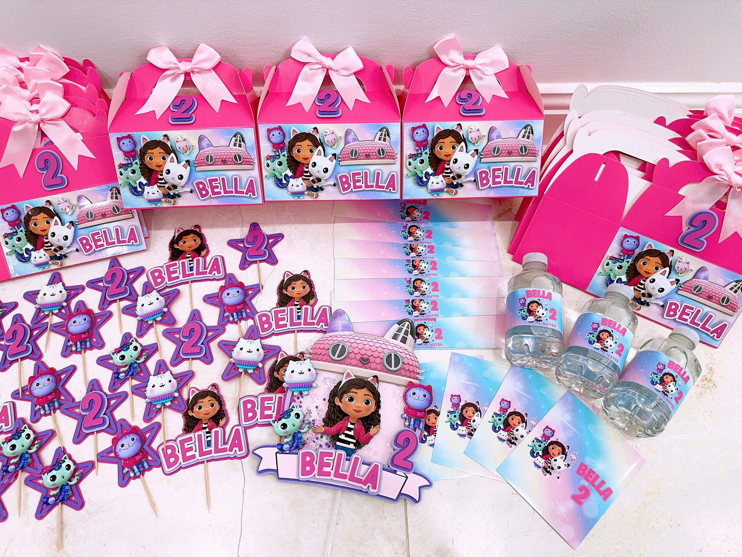 Gabby Dollhouse 3D Favour Box