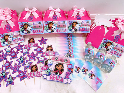 Gabby Dollhouse 3D Favour Box
