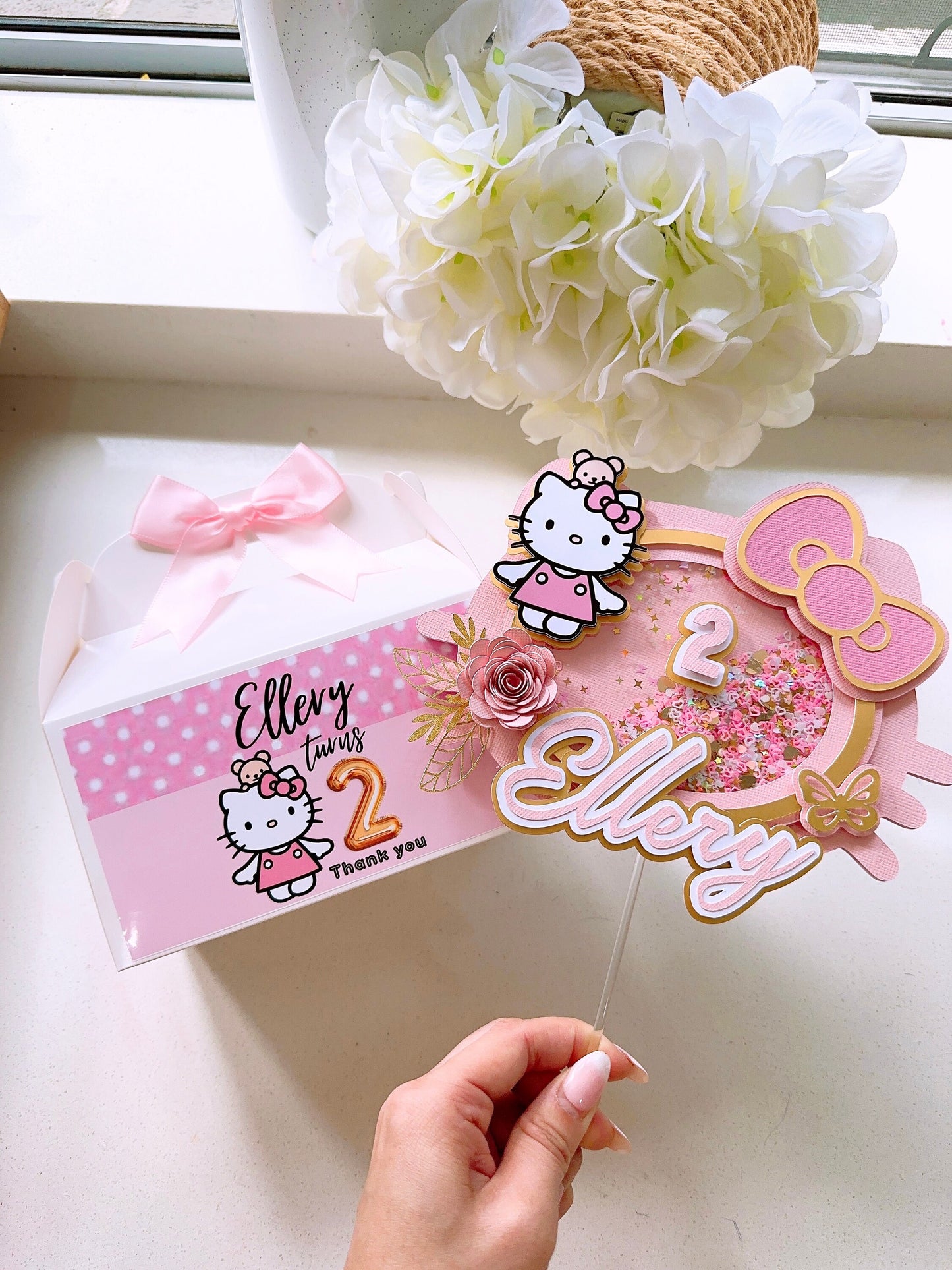 Hello Kitty Sticker Favour Box