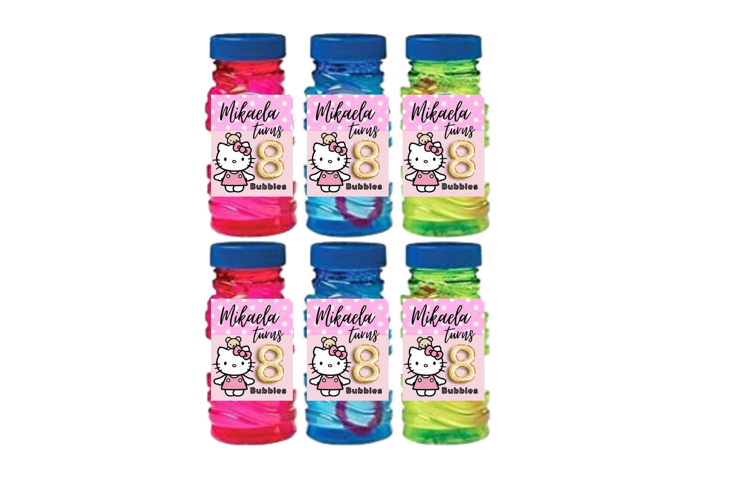 Hello Kitty Bubbles Stickers 4oz 118ml