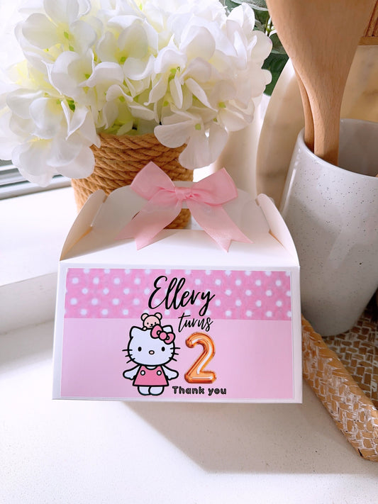 Hello Kitty Sticker Favour Box
